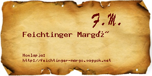 Feichtinger Margó névjegykártya